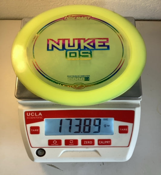 Discraft-Z Line-Nuke OS-Yellow-173.89g PRE-OWNED