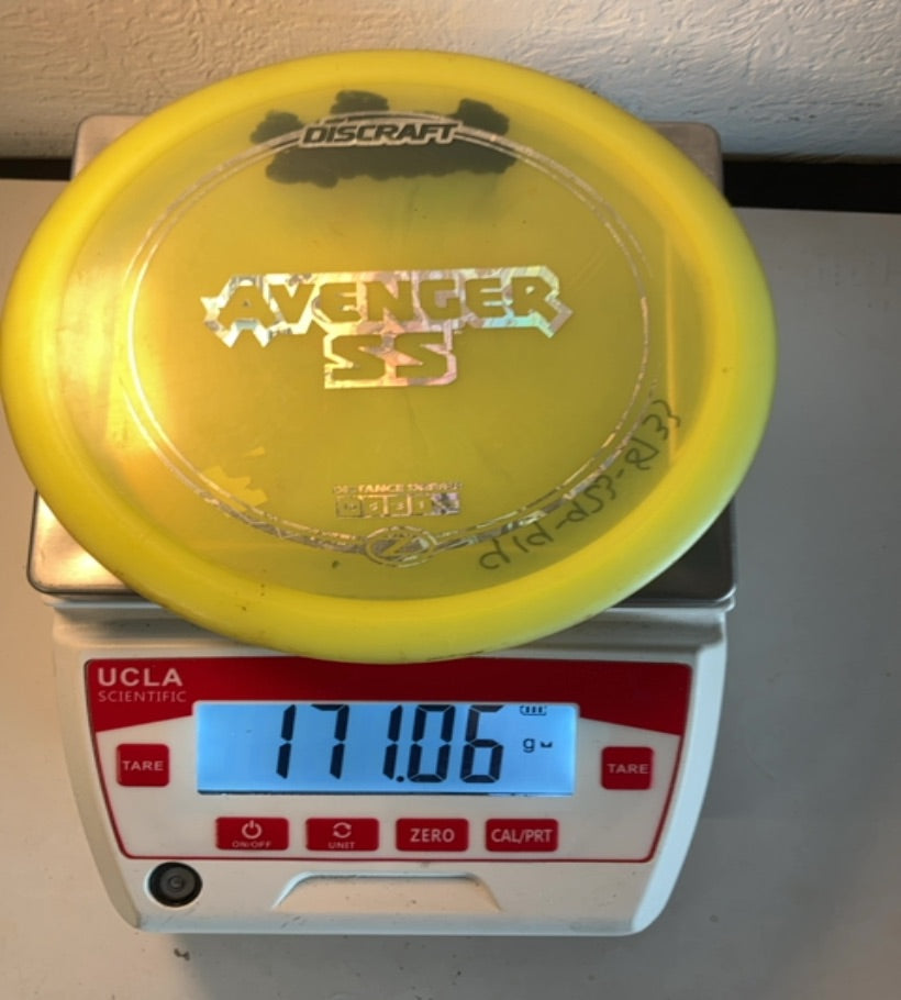 Discraft-Z-Avenger-SS-Yellow-171.06g PRE-OWNED