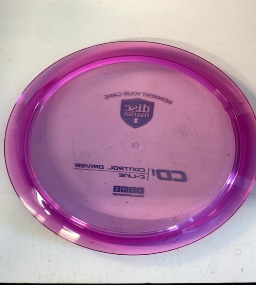 Discmania-C-Line-CD1-Purple-175.66g PRE-OWNED