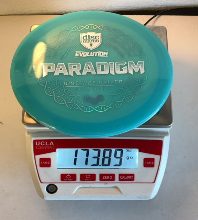 Discmania-Evolution-Paradigm-Blue-173.89g PRE-OWNED