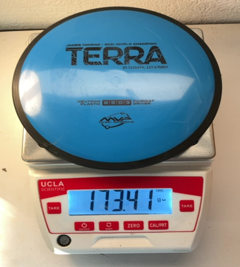 MVP-Neutron-Terra-Blue-173.41g PRE-OWNED