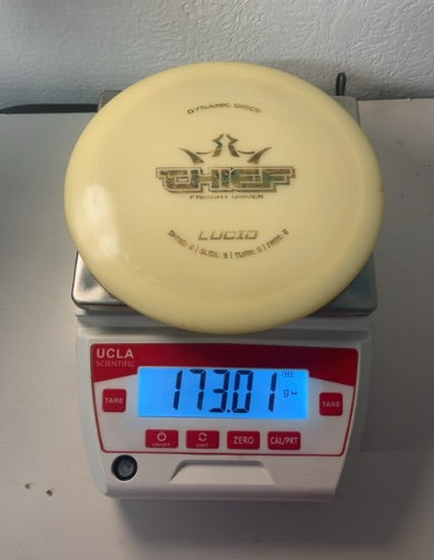 Dynamic Discs-Lucid-Thief-Off White-173.01g PRE-OWNED