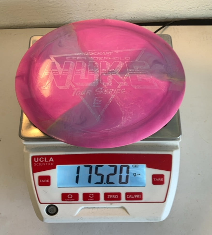 Discraft-ESP Swirl-Nuke-Pink-175.20g PRE-OWNED