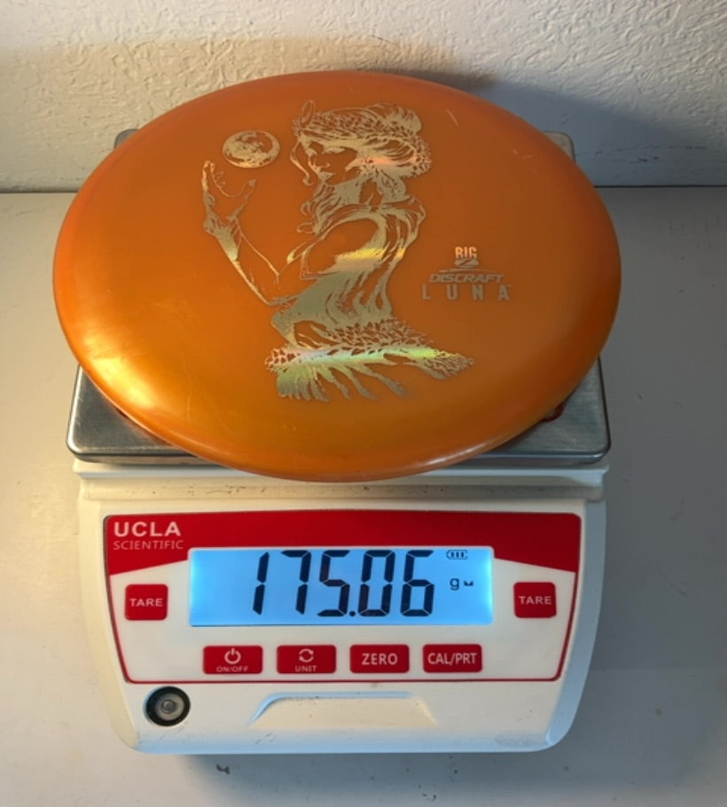 Discraft-Big Z-Luna-Orange-175.06g PRE-OWNED