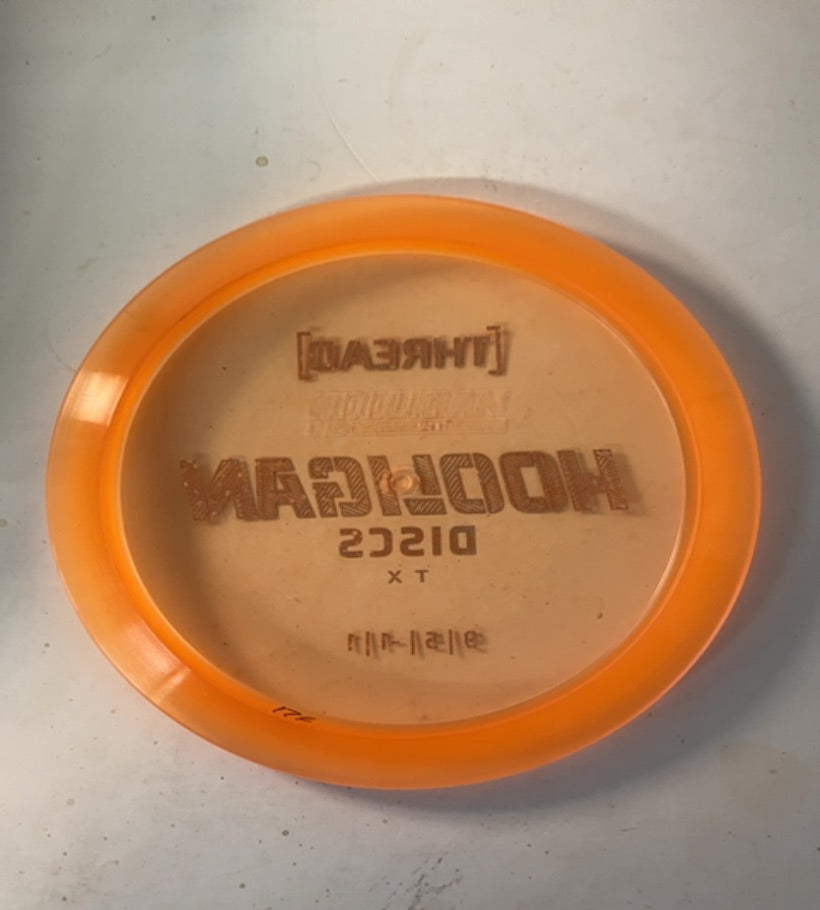 Hooligan Discs-Vision-Thread-Orange-178.81g PRE-OWNED