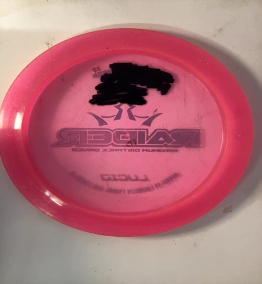 Dynamic Discs-Lucid-Raider-Pink-176.49g PRE-OWNED