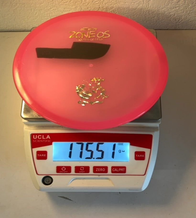 Discraft-Glo CryZtal FLX-Zone OS-Pink-175.51g PRE-OWNED