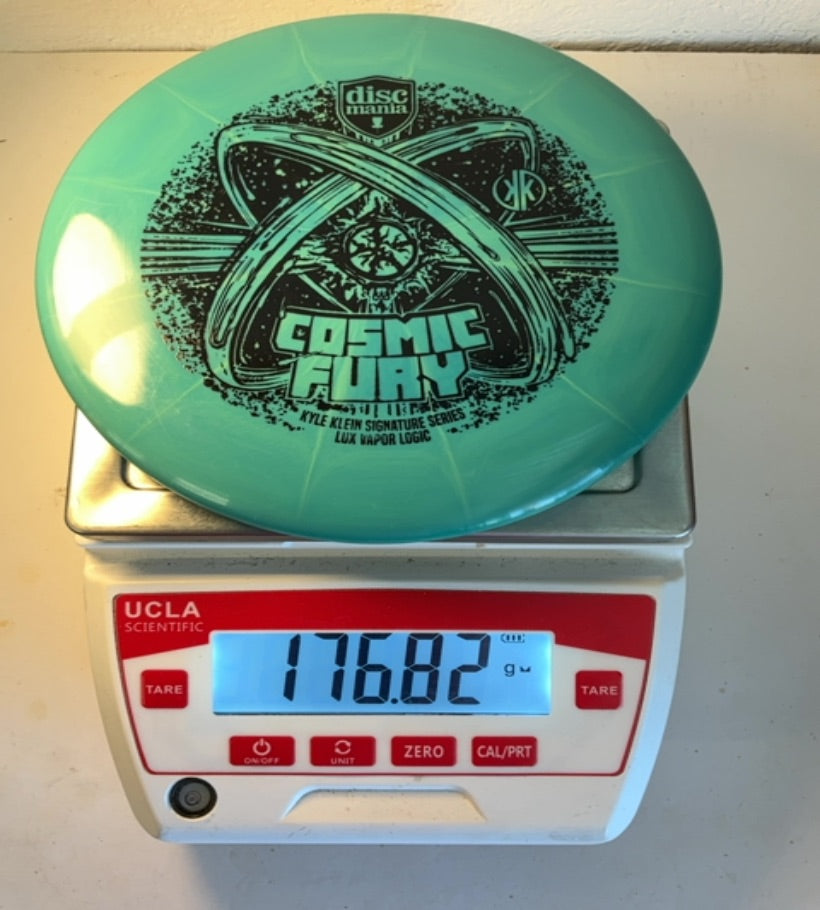 Discmania-Lux Vapor-Logic-Green-176.82g PRE-OWNED