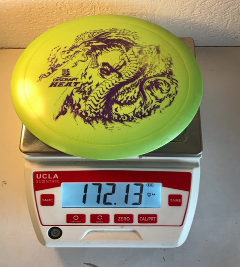 Discraft-Big Z-Heat-Green-172.13g PRE-OWNED