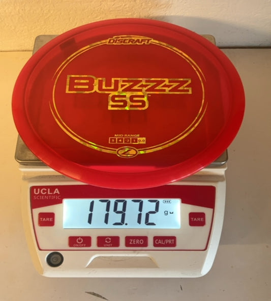 Discraft-Z-Buzzz SS-Red-179.72g PRE-OWNED