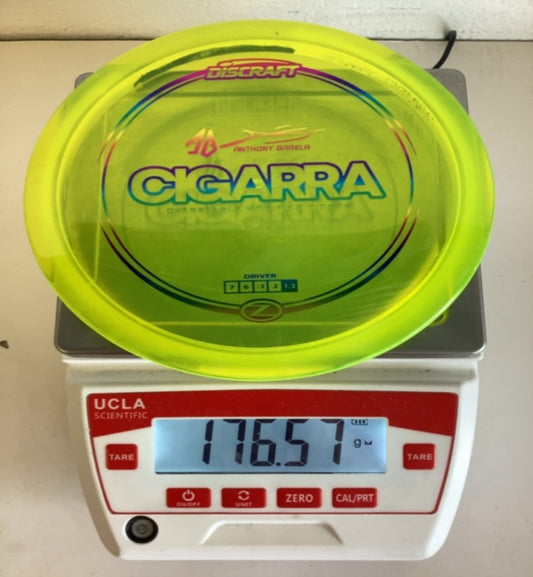 Discraft-Z Line-Cigarra-Yellow-176.57g PRE-OWNED