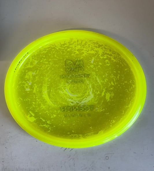Meridian Discs-Marbled Clarus-Trench-Yellow-175.44g PRE-OWNED