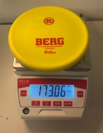 Kastaplast-K1-Berg-Yellow-173.06g PRE-OWNED