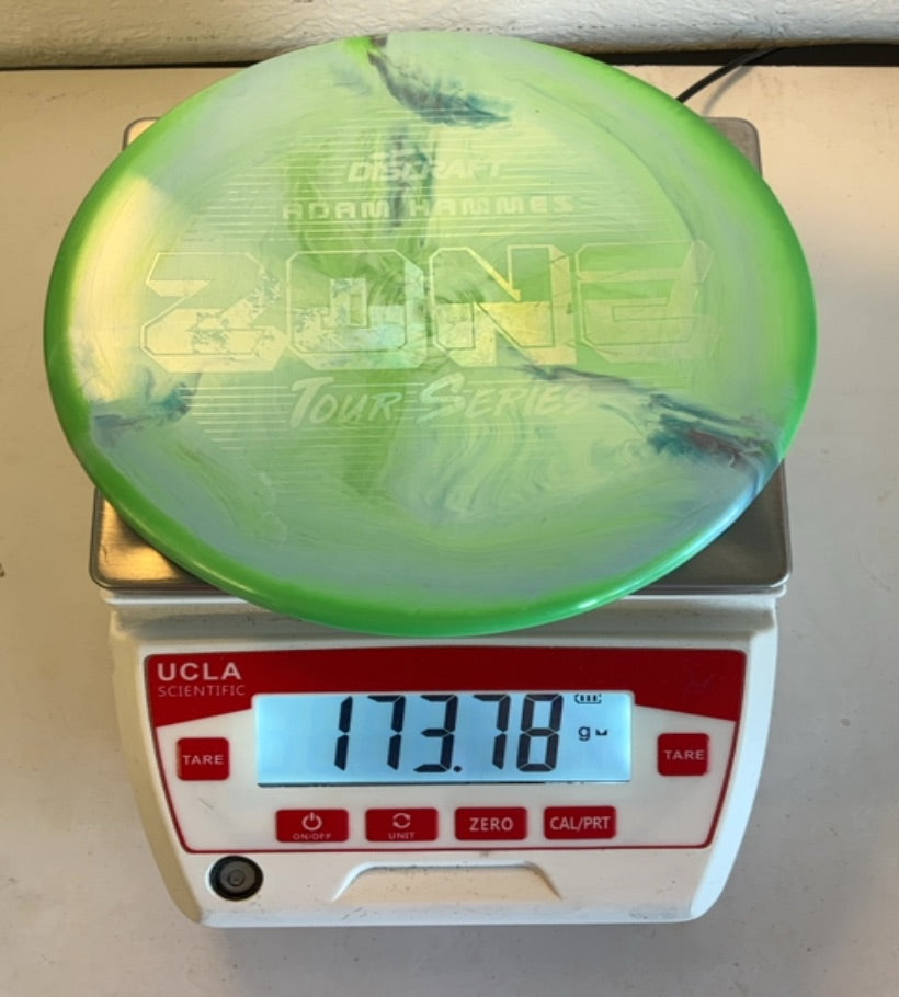 Discraft-ESP-Zone-Green-173.78g PRE-OWNED