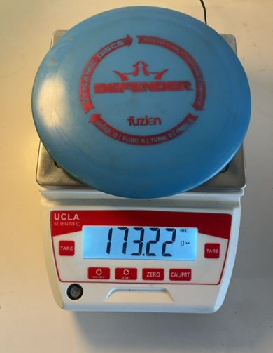 Dynamic Discs-Bio Fuzion-Defender-Blue-173.22g PRE-OWNED