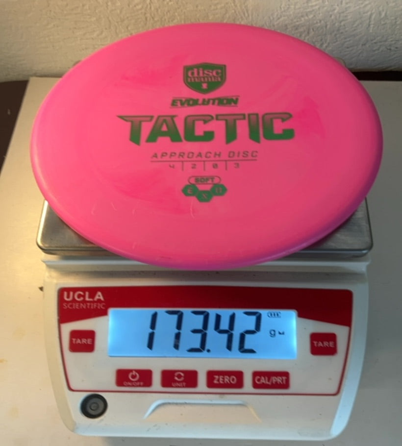 Discmania-EXO Soft-Tactic-Pink-173.42g PRE-OWNED