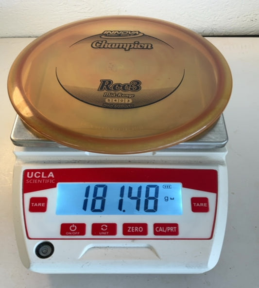 Innova-Champion-Roc3-Yellow-181.48g PRE-OWNED