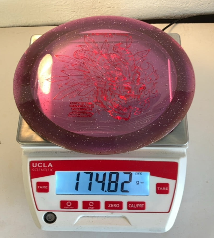 Discraft-Cryztal Sparkle-Scorch-Purple-174.82g PRE-OWNED