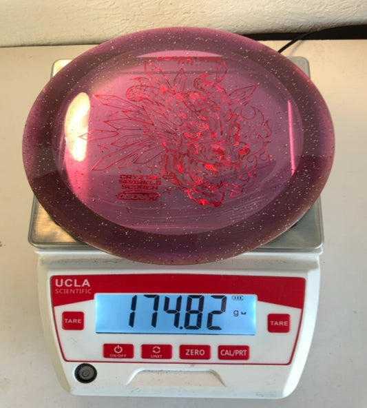 Discraft-Cryztal Sparkle-Scorch-Purple-174.82g PRE-OWNED