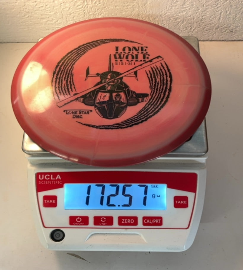 Lone Star-Alpha-Lone Wolf-Maroon-172.57g PRE-OWNED