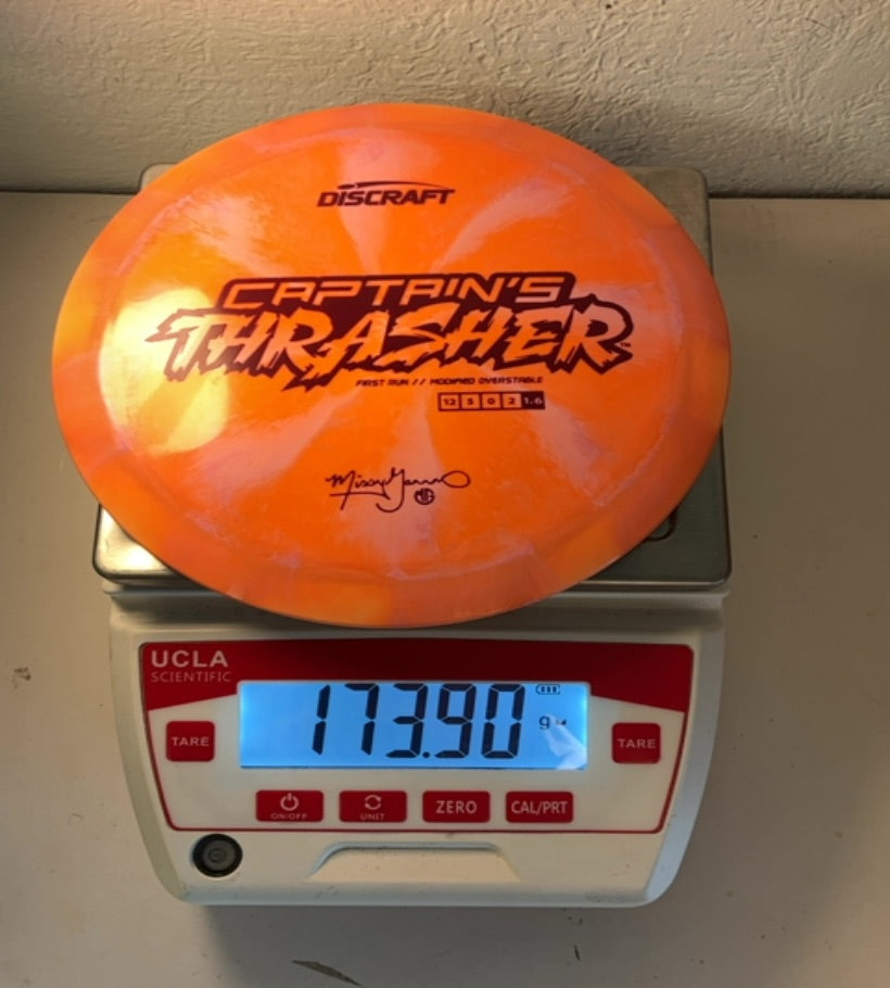 Discraft-ESP-Captains Thrasher-Orange-173.90g PRE-OWNED