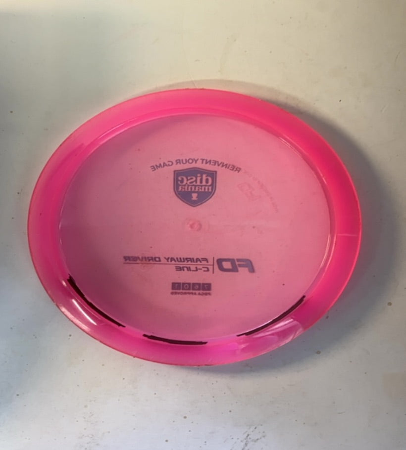 Discmania-C-Line-FD-Pink-177.05g PRE-OWNED