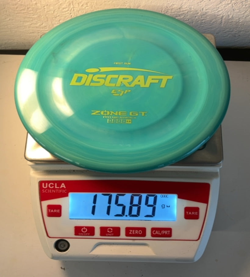 Discraft-ESP-Zone GT-Teal-175.89g PRE-OWNED
