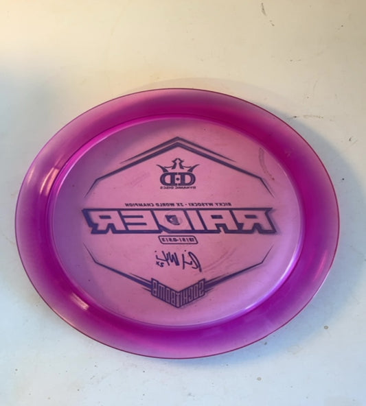 Dynamic Discs-Lucid-Raider-Purple-178.06g PRE-OWNED