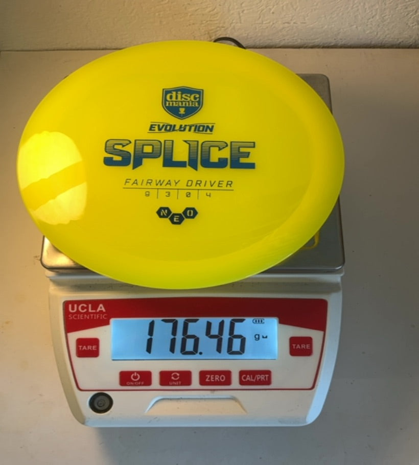 Discmania-Neo-Splice-Yellow-176.46g PRE-OWNED
