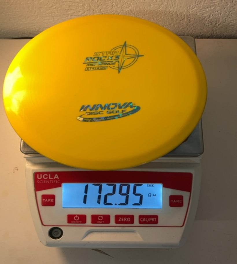 Innova-Star-RocX3-Yellow-172.95g PRE-OWNED