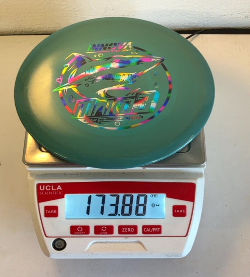 Innova-Star-Mako3-Teal-173.88g PRE-OWNED