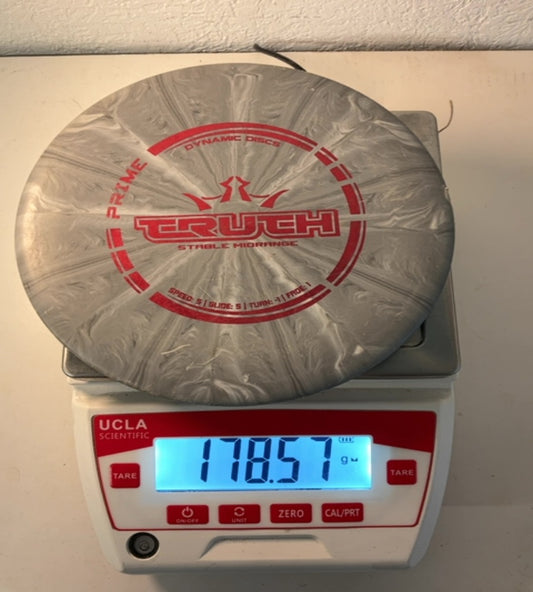 Dynamic Discs-Prime-Truth-Grey-178.57g PRE-OWNED