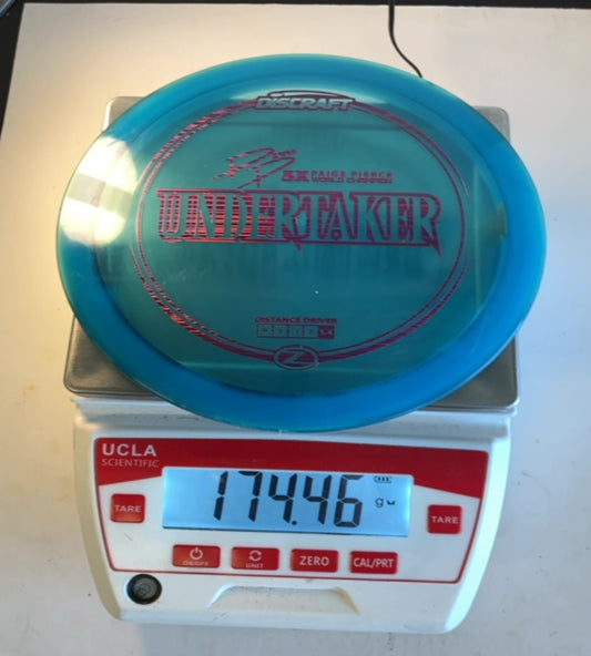 Discraft-Z-Undertaker-Blue-174.46g PRE-OWNED