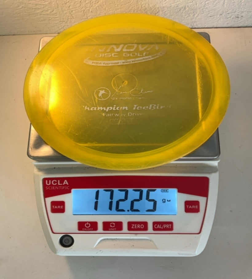 Innova-Champion-TeeBird-Yellow-172.25g PRE-OWNED