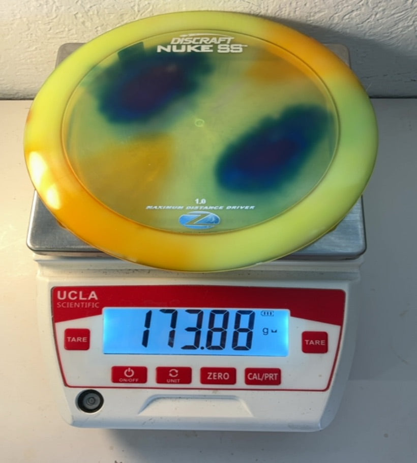 Discraft-Z-Nuke SS-Yellow-173.88g PRE-OWNED