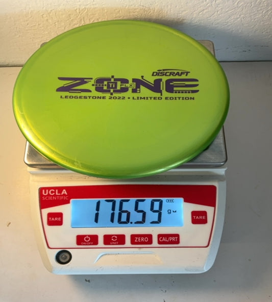 Discraft-Ti FLX-Zone-Green-176.59g PRE-OWNED