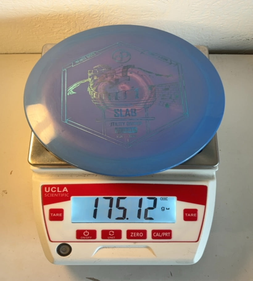 Infinite-Swirly S-Blend-Slab-Purple-175.12g PRE-OWNED