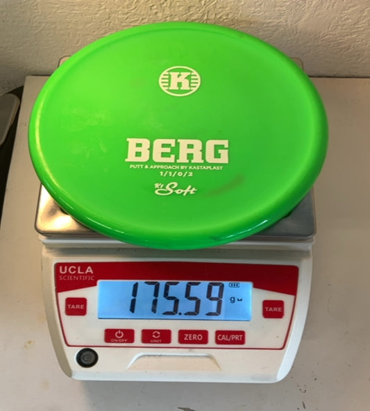 Kastaplast-K1-Soft-Berg-Green-175.59g PRE-OWNED