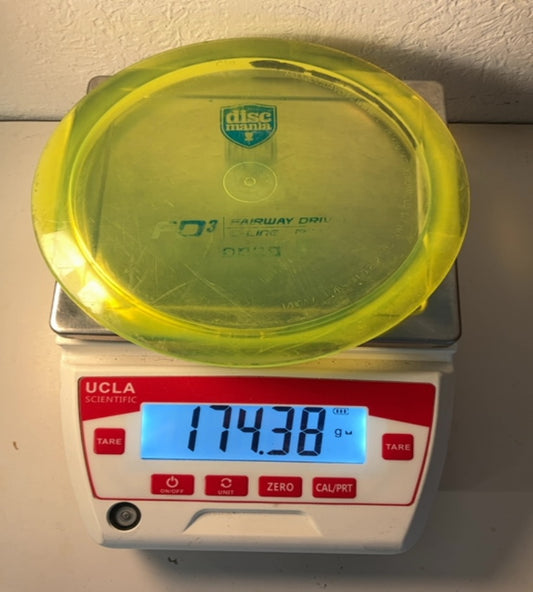 Discmania-C-Line-FD3-Green-174.38g PRE-OWNED