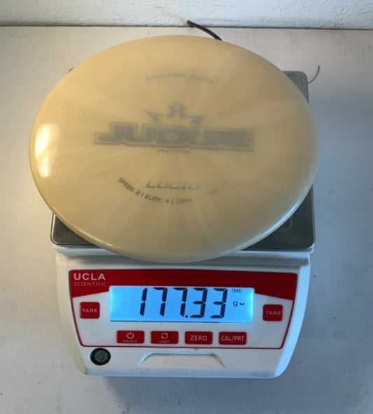 Dynamic Discs-Lucid-Judge-Off White-177.33g PRE-OWNED