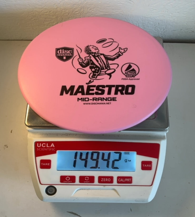 Discmania-Active Soft-Maestro-Pink-149.42g PRE-OWNED