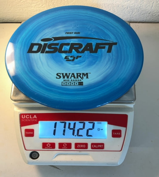 Discraft-ESP-Swarm-Blue-174.22g PRE-OWNED
