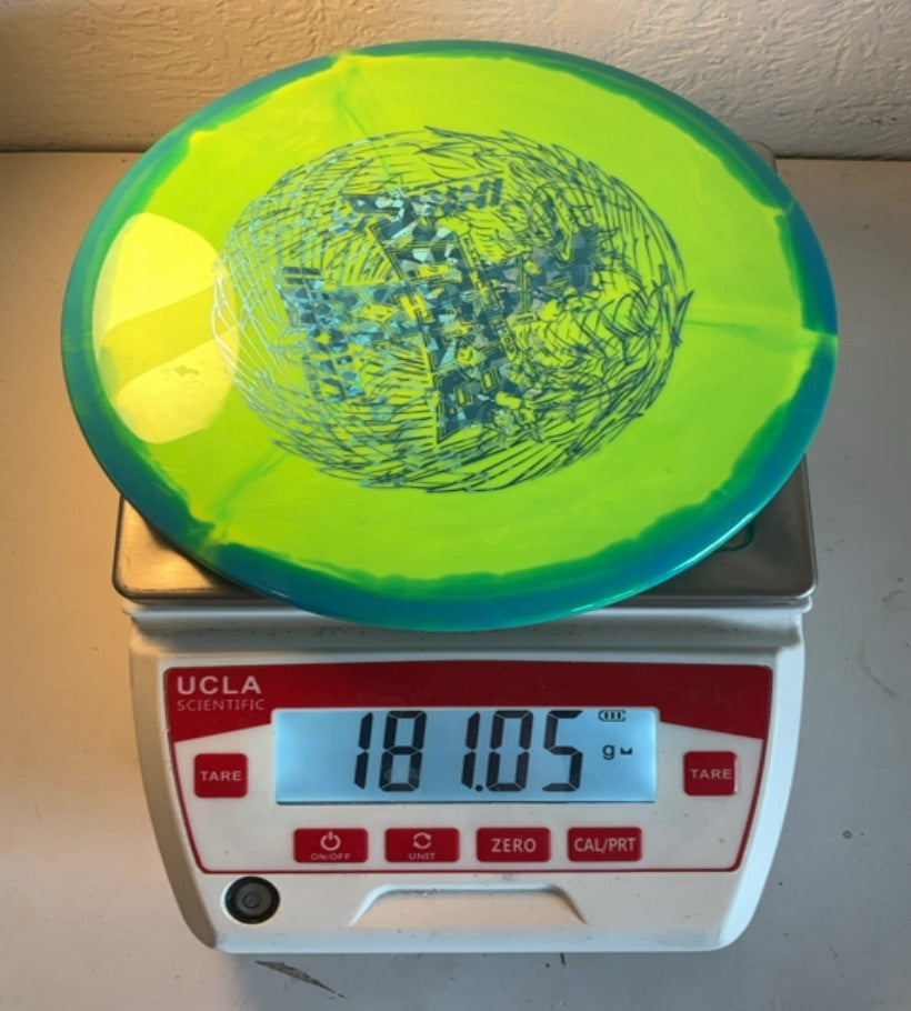 Innova-Halo-Star-Roc3-Lime-181.05g PRE-OWNED