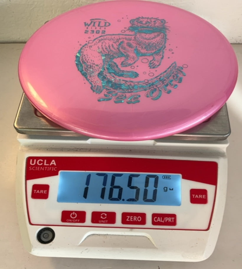 Wild Discs-Landslide-Sea Otter-Pink-176.50g PRE-OWNED
