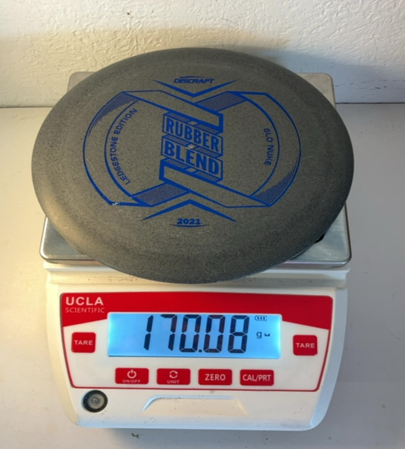 Discraft-Rubber Blend Glo-Nuke-Grey-170.08g PRE-OWNED
