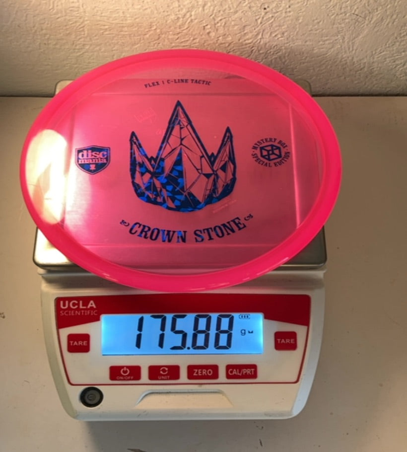 Discmania-Flex 1 C-Line-Tactic-Pink-175.88g PRE-OWNED