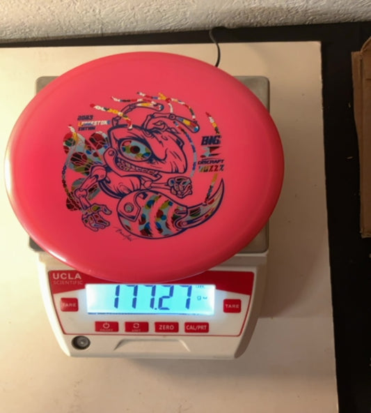 Discraft-Big-Z-Buzzz-Pink-177.27g PRE-OWNED