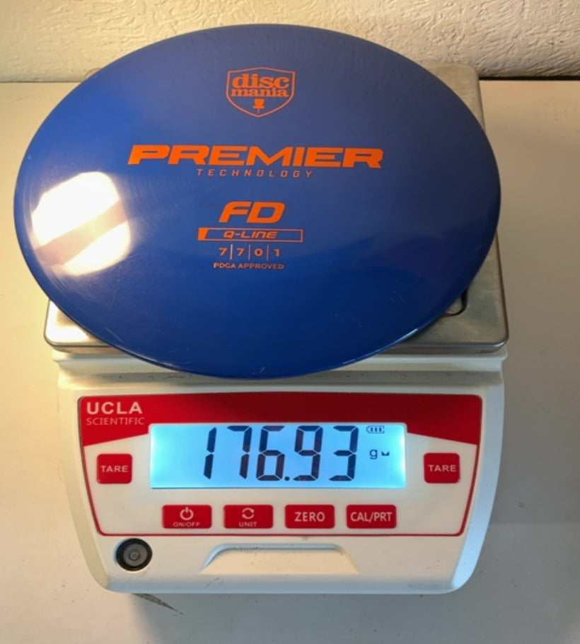 Discmania-Q-Line-FD-Blue-176.93g PRE-OWNED