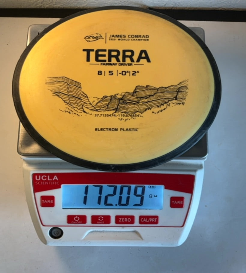 MVP-Electron-Terra-Yellow-172.09g PRE-OWNED