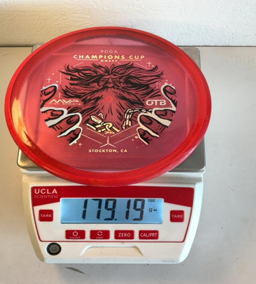 Axiom-Particle Proton-Hex-Red-179.19g PRE-OWNED